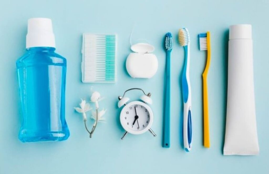 Kit completo de higiene bucal